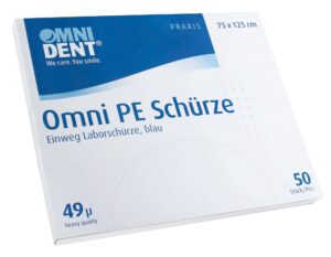 Fartuch jednorazowy OMNI PE SCHÜRZE