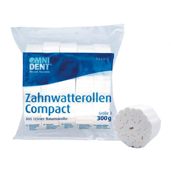 Wałeczki Omni Zahnwatterollen Compact - obrazek 3